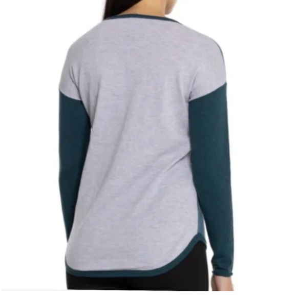 Smartwool Shadow Pine Merino Wool Sweater Blue Womens Size Medium - Picture 2 of 7